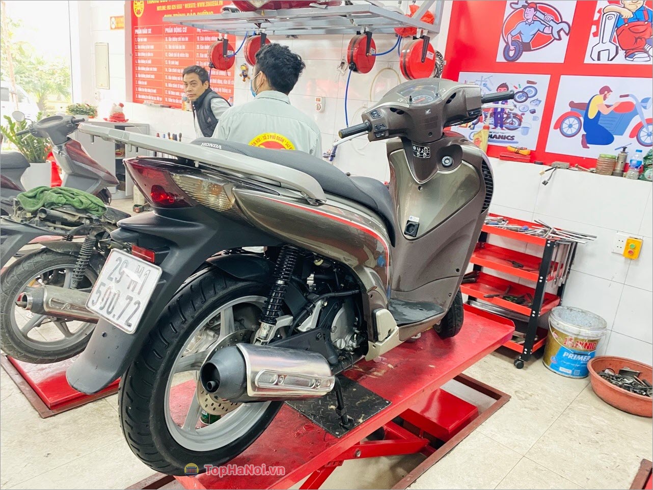 Thắng Béo – Chuyên sửa chữa bảo dưỡng xe máy tại Hà Nội