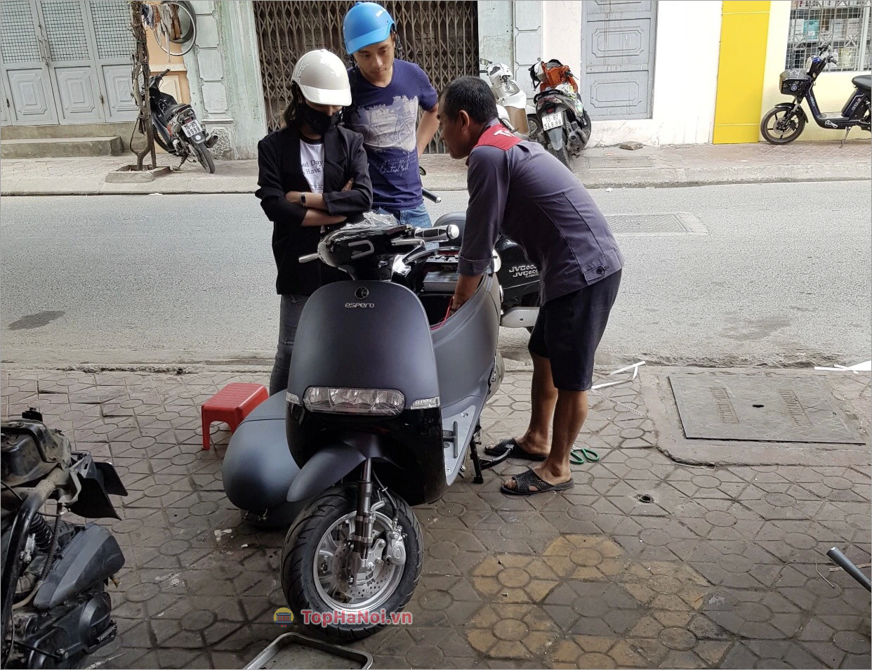 Dịch vụ sửa chữa xe đạp điện tại nhà Hà Nội